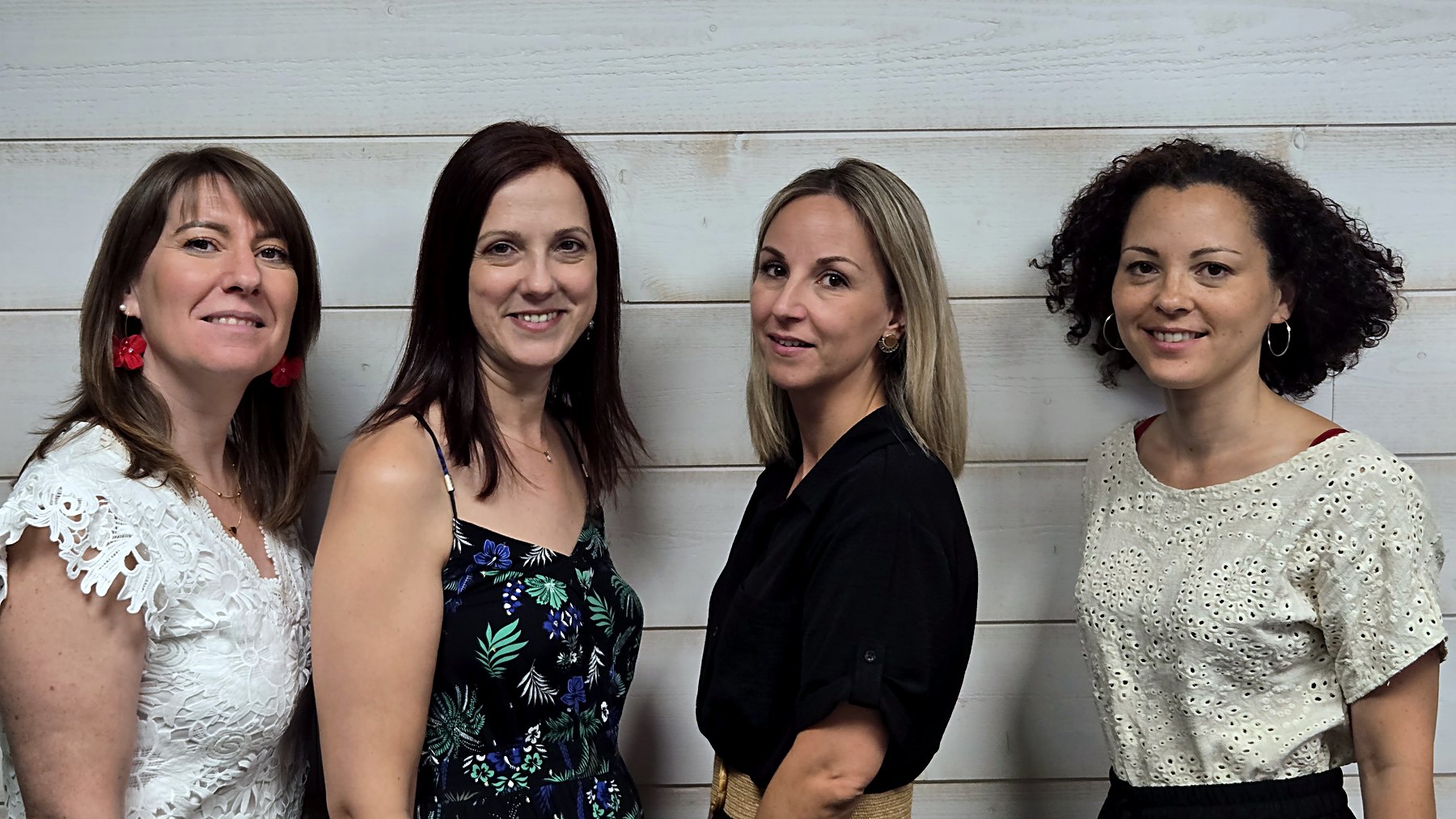 L'équipe d'Elfinéa Institut : Séverine, Virginie, Gaëlle et Angélique
