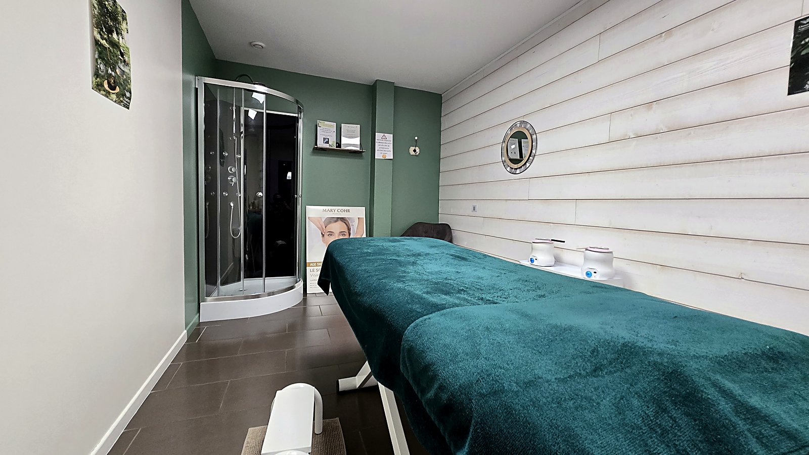 Une cabine de soin d'Elfinéa Institut